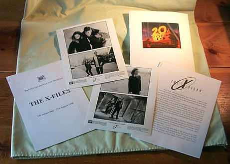[X-Files press pack]